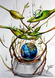 Full Diamond Painting kit - Protect the Earth