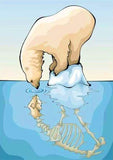 Full Diamond Painting kit - Protect polar bears