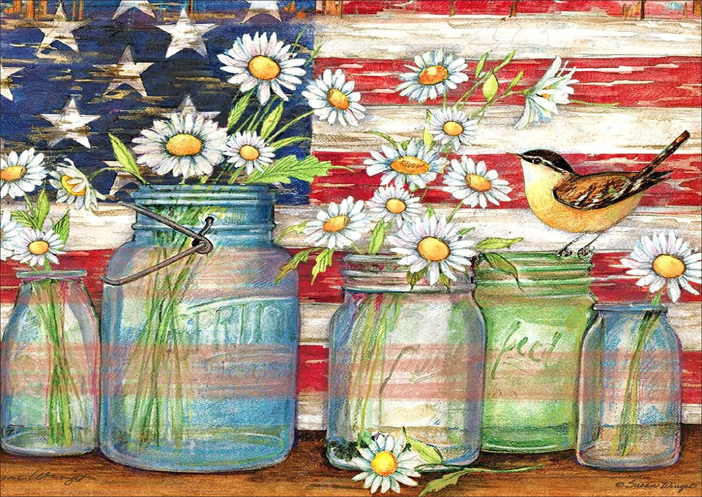 Full Diamond Painting kit - Daisy