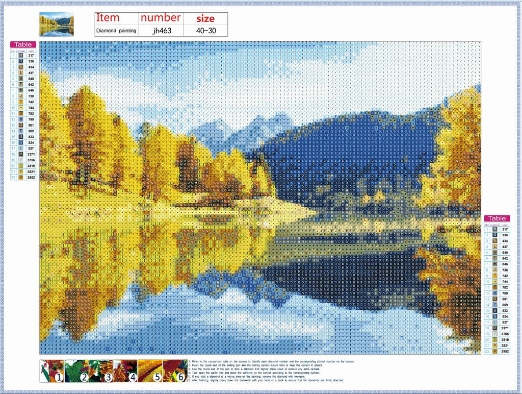 Full Diamond Painting kit - Beautiful scenery