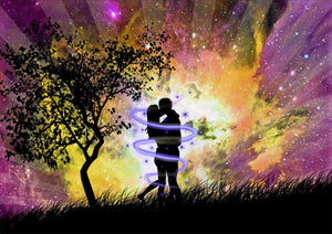 Full Diamond Painting kit - Couple in love
