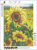Full Diamond Painting kit - Beautiful sunflower