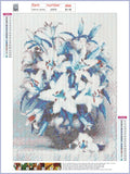 Full Diamond Painting kit - Beautiful lily