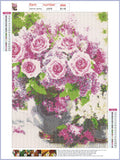 Full Diamond Painting kit - Beautiful roses