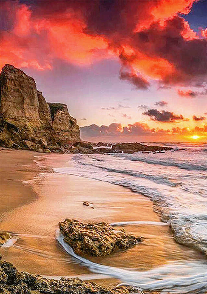 Full Diamond Painting kit - Seaside scenery