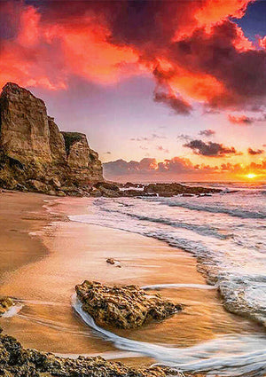 Full Diamond Painting kit - Seaside scenery