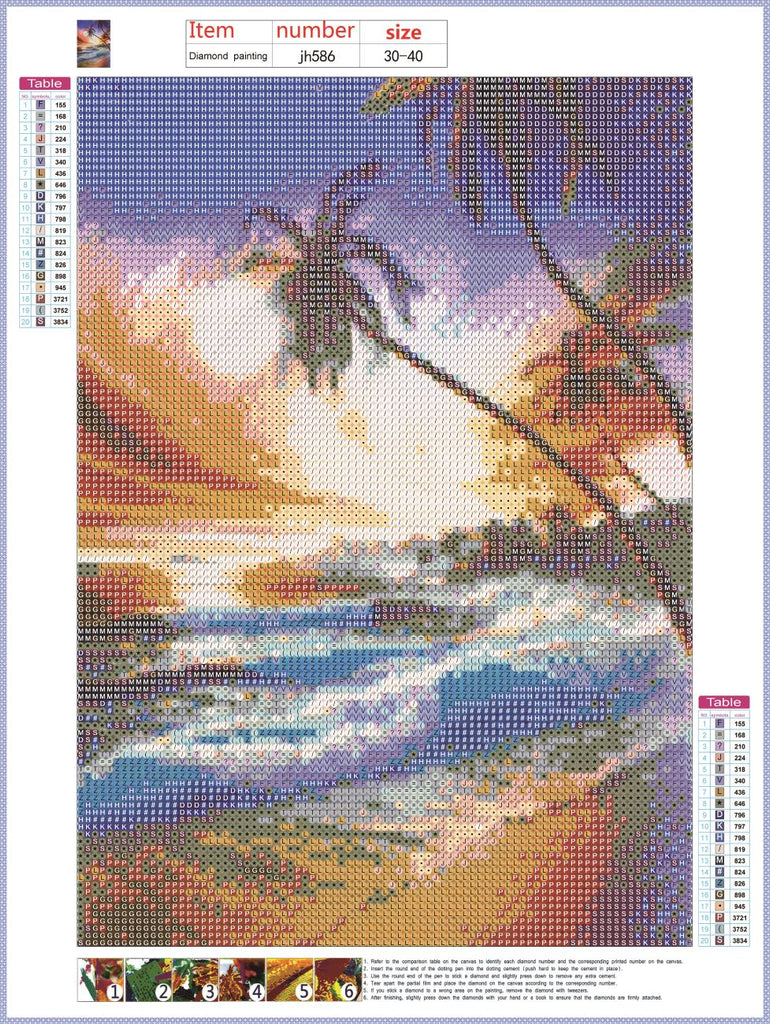 Full Diamond Painting kit - Seascape