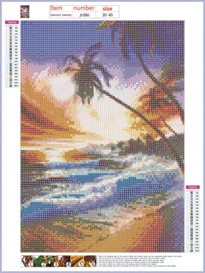Full Diamond Painting kit - Seascape