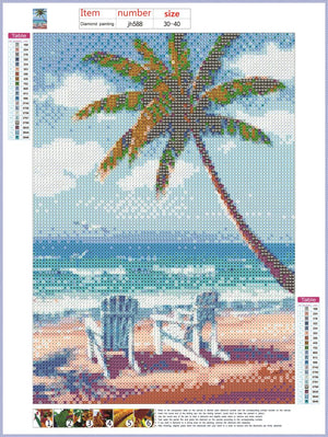 Full Diamond Painting kit - Summer sea