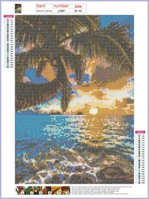 Full Diamond Painting kit - Summer sea