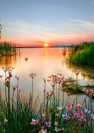 Full Diamond Painting kit - Stunning sunset view
