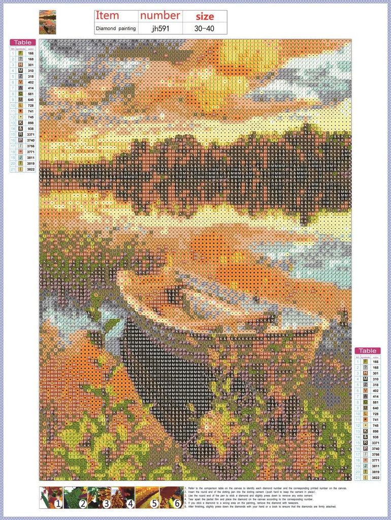 Full Diamond Painting kit - Stunning view