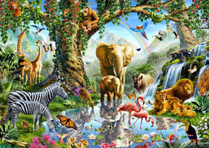 Full Diamond Painting kit - Animal world
