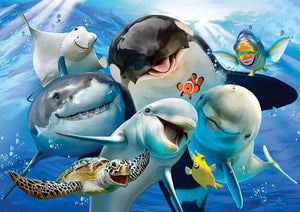 Full Diamond Painting kit - Underwater animal