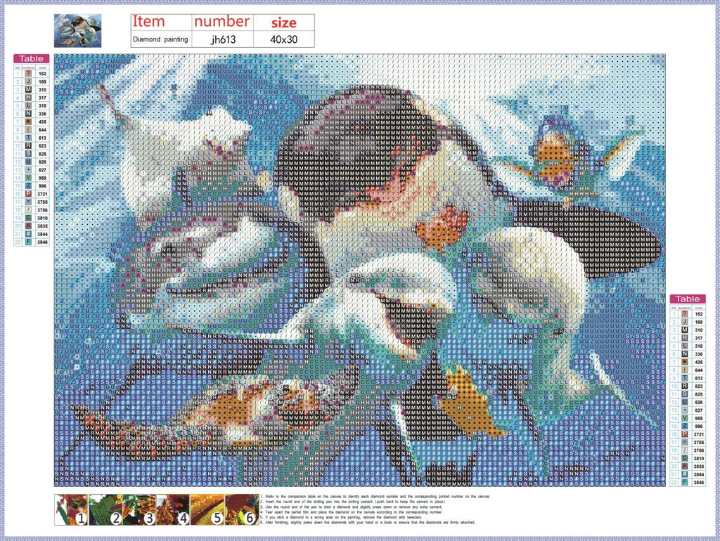 Full Diamond Painting kit - Underwater animal
