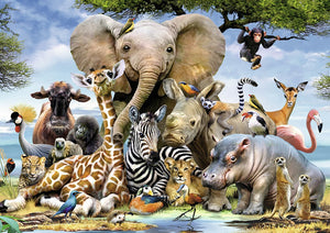 Full Diamond Painting kit - Animal world