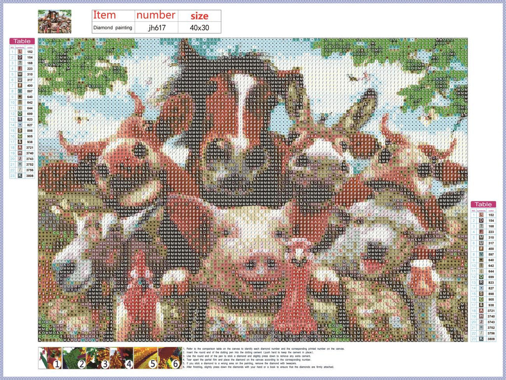 Full Diamond Painting kit - Animal world