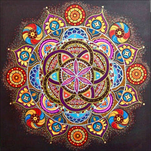 Full Diamond Painting kit - Mandala