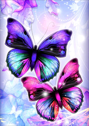 Full Diamond Painting kit - Beautiful butterfly