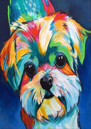 Full Diamond Painting kit - Beautiful dog