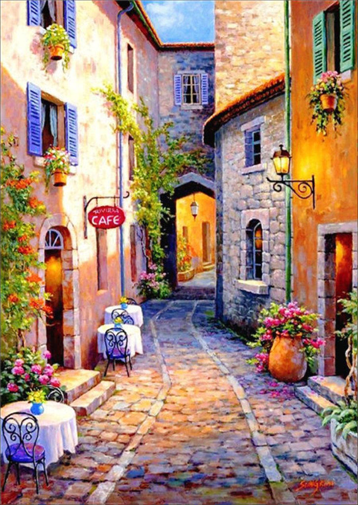 Full Diamond Painting kit - Nice street