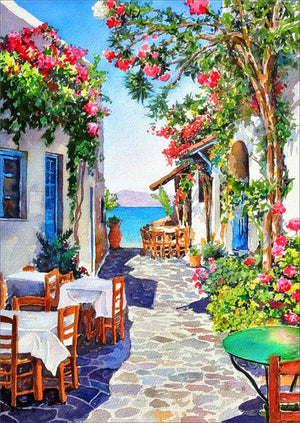 Full Diamond Painting kit - Nice street