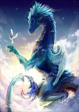 Full Diamond Painting kit - Violent dragon