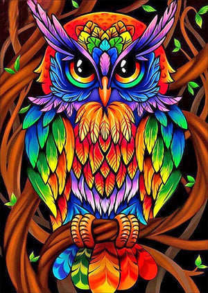 Full Diamond Painting kit - Owl
