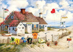 Full Diamond Painting kit - Beach house