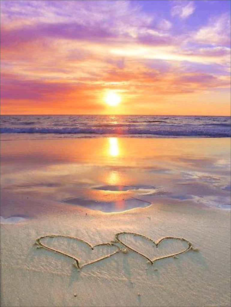 Full Diamond Painting kit - Beautiful beach