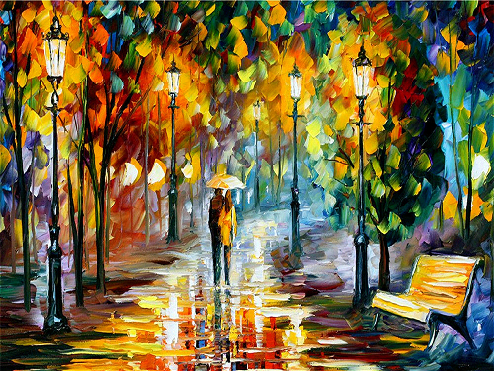 Full Diamond Painting kit - Painting street
