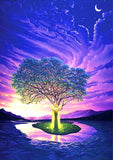 Full Diamond Painting kit - Colorful tree