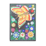 DIY Diamond Painting Notebook - Butterfly (No lines)