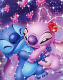 Full Diamond Painting kit - Stitch