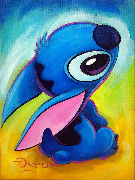 Full Diamond Painting kit - Stitch