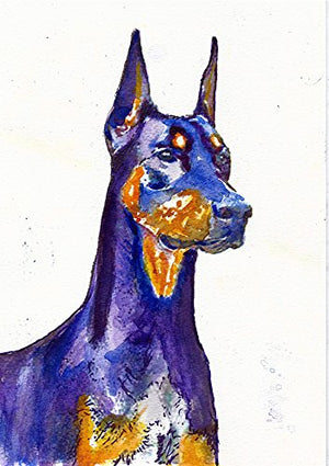 Full Diamond Painting kit - Doberman