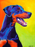 Full Diamond Painting kit - Doberman