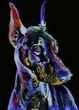 Full Diamond Painting kit - Doberman