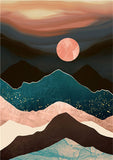 Full Diamond Painting kit - Abstract landscape