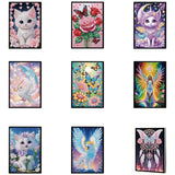 Diamond Painting Notebook Kit  for Adults, DIY Diamond Dots Art Notebooks SketchBooks, Journals for Home office Creative Gift