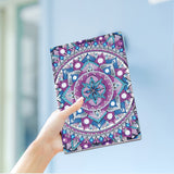 Diamond Painting Notebook Kit, DIY Diamond Art Painting Special Shape Crystal Diamond Partial Mosaic Crafts Notebook Kit