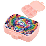 1Pc DIY Diamond Painting Storage Box Kit- Portable Small Item Storage Box, Travel-Friendly Special Shape Diamond Handmade Art Storage Box