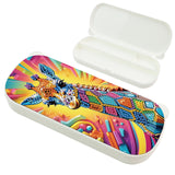 1Pc DIY Diamond Painting Stationery Box Kit Exquisite Patterns, 5D Round and Special Shaped Crystal Diamond Art Pencil Box, Perfect Handmade Gift