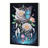 Diamond Painting Notebook Kit  for Adults, DIY Diamond Dots Art Notebooks SketchBooks, Journals for Home office Creative Gift