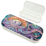 1Pc DIY Diamond Painting Stationery Box Kit Exquisite Patterns, 5D Round and Special Shaped Crystal Diamond Art Pencil Box, Perfect Handmade Gift