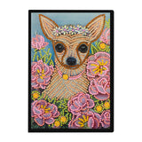 Diamond Painting Notebook Kit, 5D DIY Diamond Art Painting Special Shape Crystal Artificial Diamond Partial Mosaic Crafts Notebook Kit