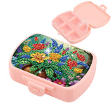 1Pc DIY Diamond Painting Storage Box Kit- Portable Small Item Storage Box, Travel-Friendly Special Shape Diamond Handmade Art Storage Box