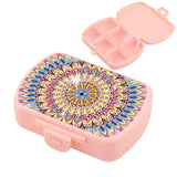 1Pc DIY Diamond Painting Storage Box Kit- Portable Small Item Storage Box, Travel-Friendly Special Shape Diamond Handmade Art Storage Box