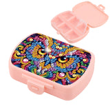 1Pc DIY Diamond Painting Storage Box Kit- Portable Small Item Storage Box, Travel-Friendly Special Shape Diamond Handmade Art Storage Box