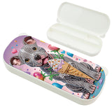 1Pc DIY Diamond Painting Stationery Box Kit Exquisite Patterns, 5D Round and Special Shaped Crystal Diamond Art Pencil Box, Perfect Handmade Gift